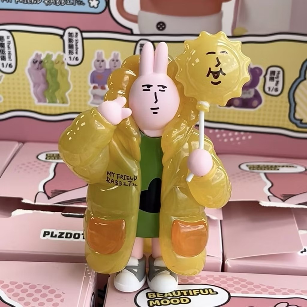 My Friend Rabbit - Beautiful Mood Series by PLZDOT