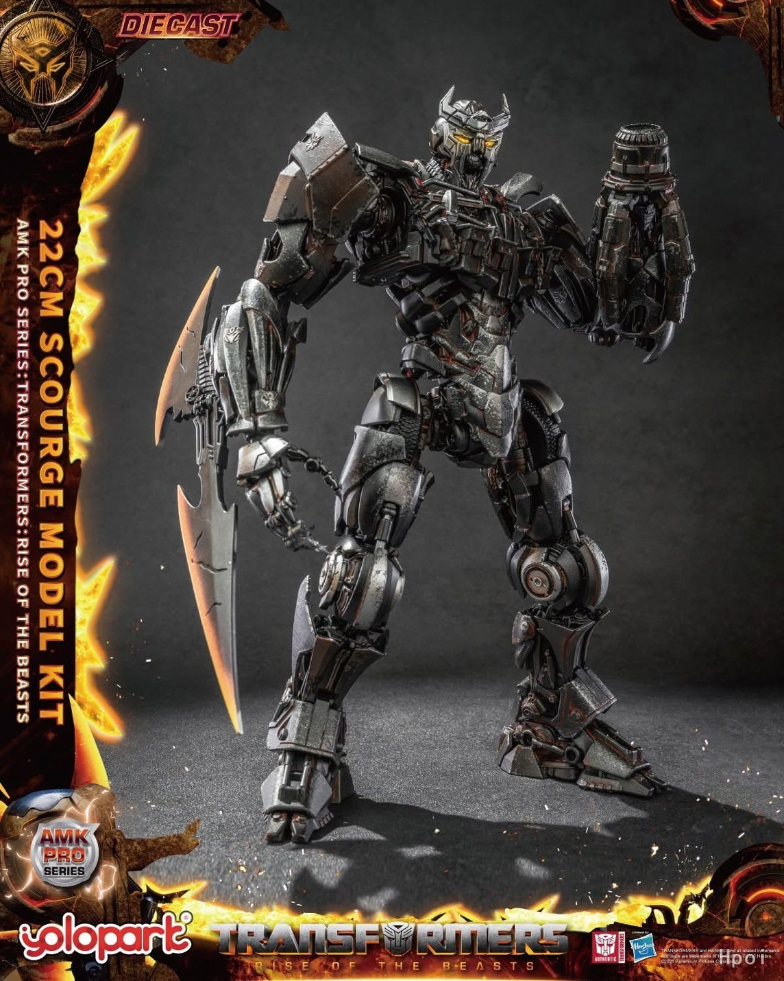 Pre-order : AMK PRO Series Transformers: Rise of the Beasts Scourge Model Kit by YOLOPARK