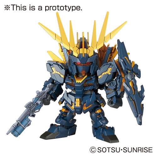 SD GUNDAM EX-STANDARD 015 UNICORN GUNDAM 02 BANSHEE NORN (Destroy Mode) by Bandai