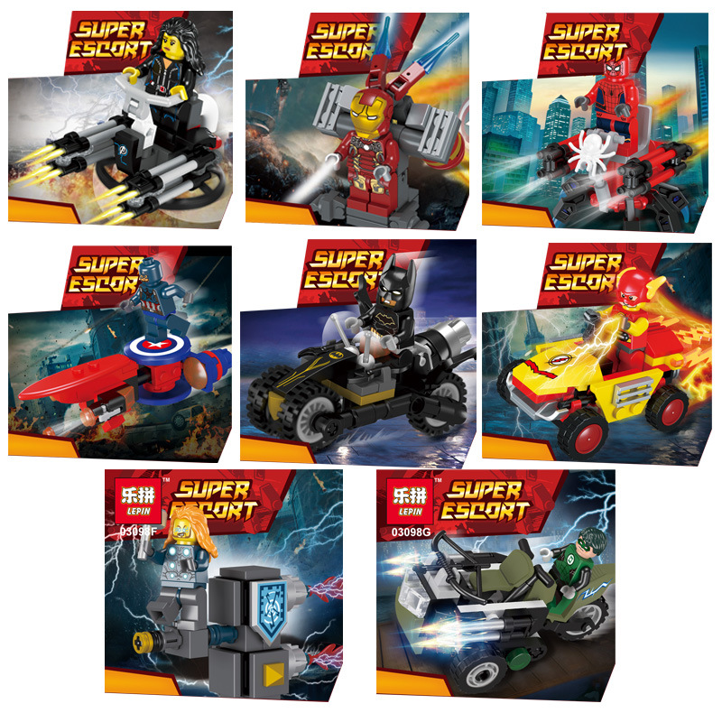 Lepin 03098 A-H Super Heroes