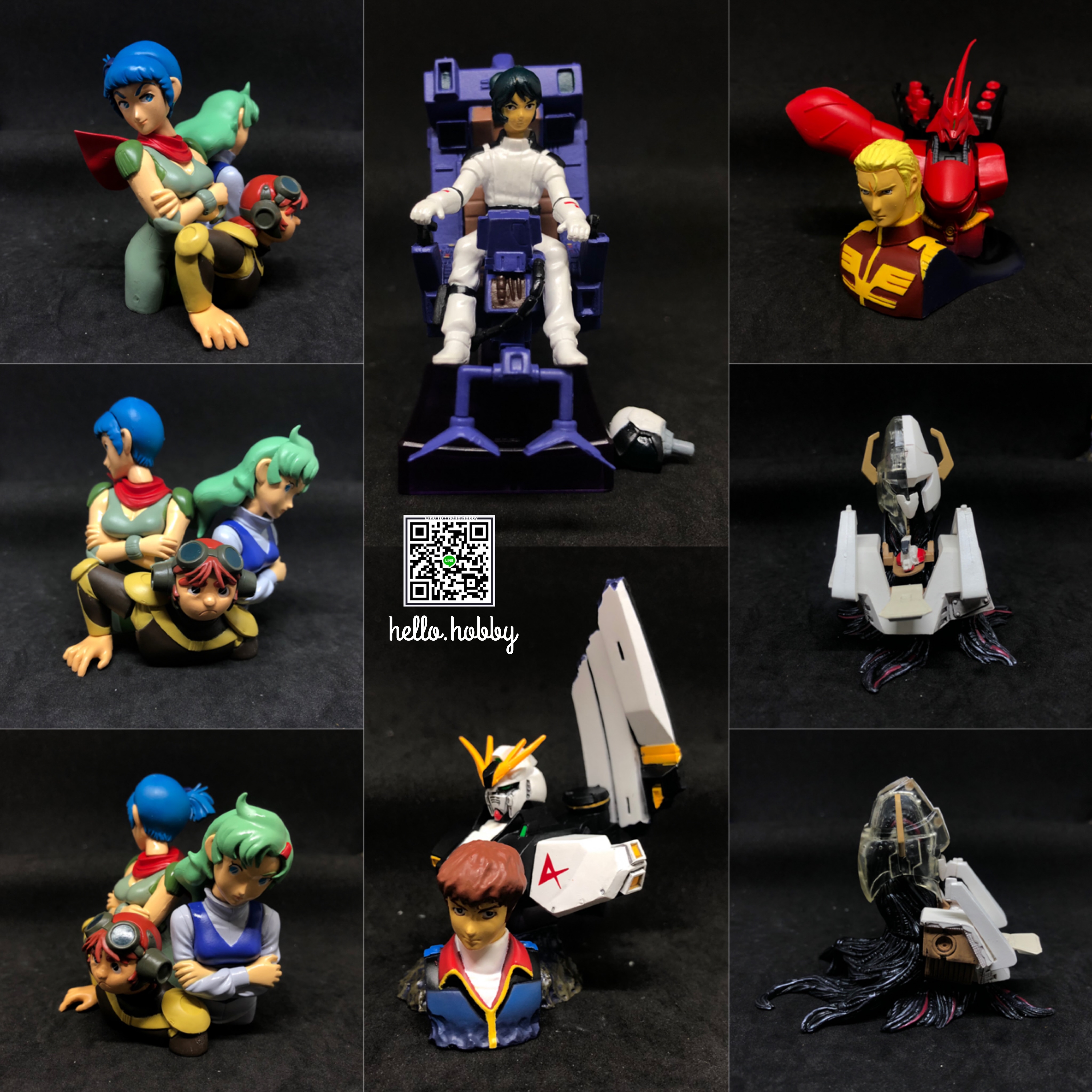 HG Gundam Sunrise Imagination Figure vol.3 Gashapon (Set of 5)