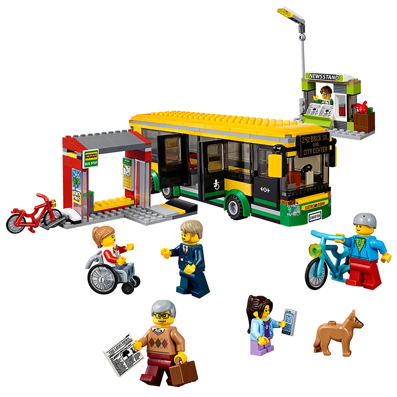 Lepin 02078 Bus Station 377pcs
