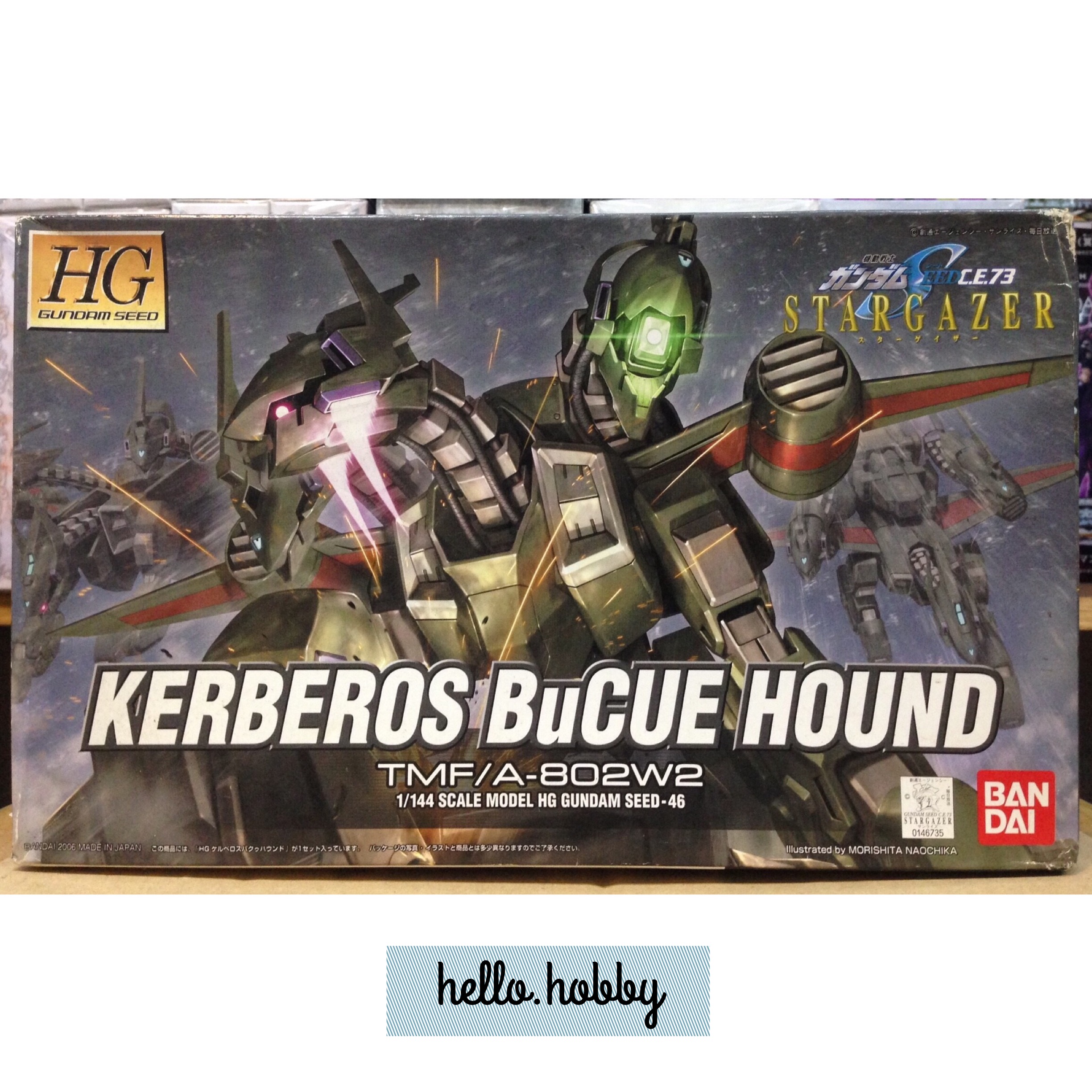 HG 1/144 Kerberos BuCue Hound by Bandai