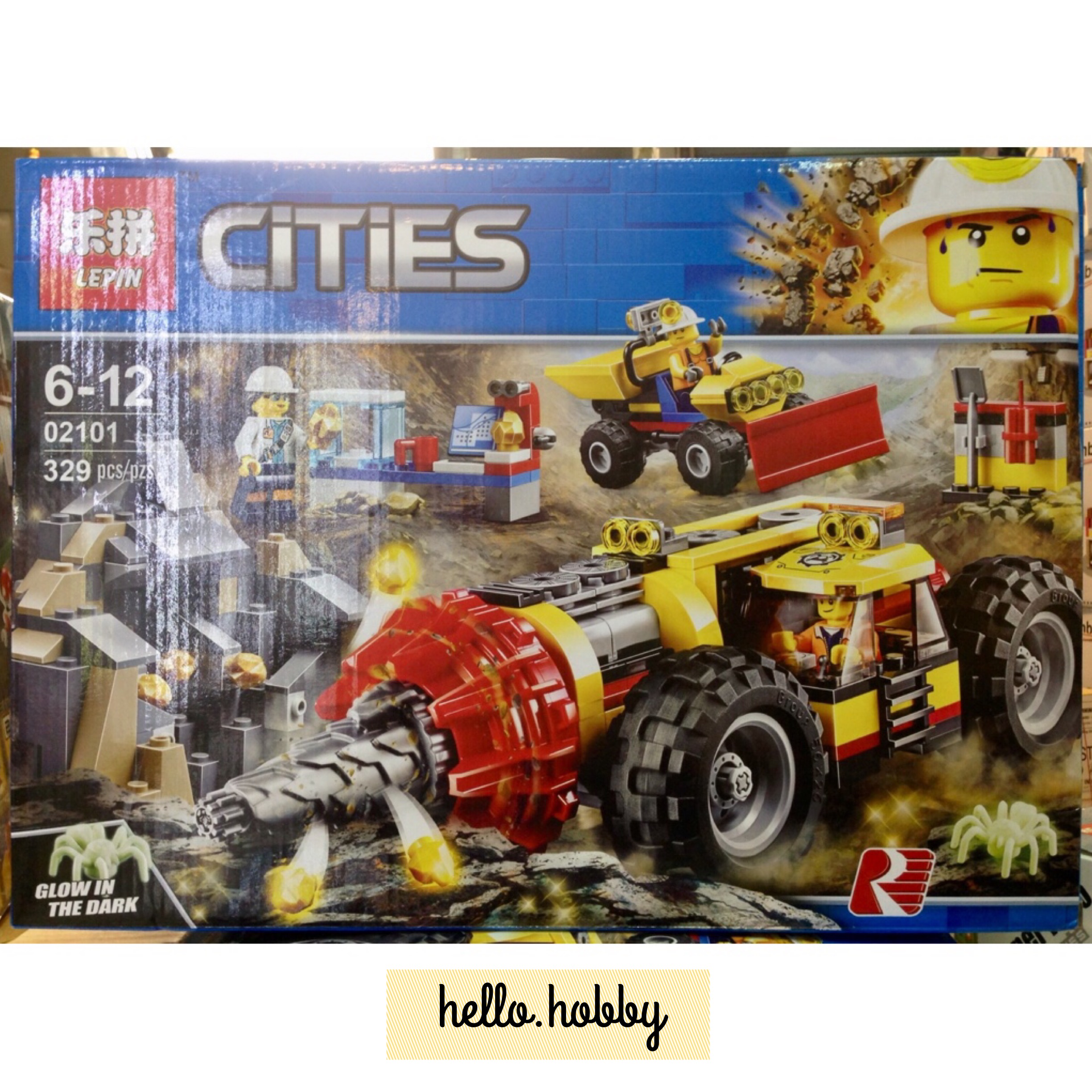 LEPIN 02101 Mining Heavy Driller 329pcs