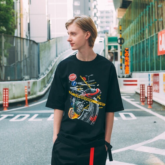 PRE-ORDER : Design T-shirt -COLLAGE- Kamen Rider Drive | HENSHIN by KAMEN RIDER