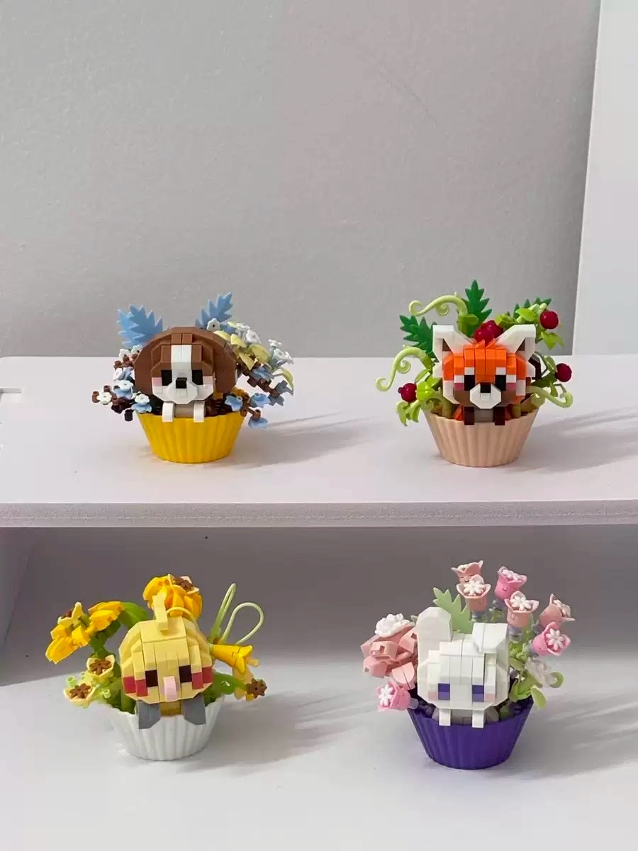 CLC Animal Cupcake ( สัตว์น้อยในกระถาง )