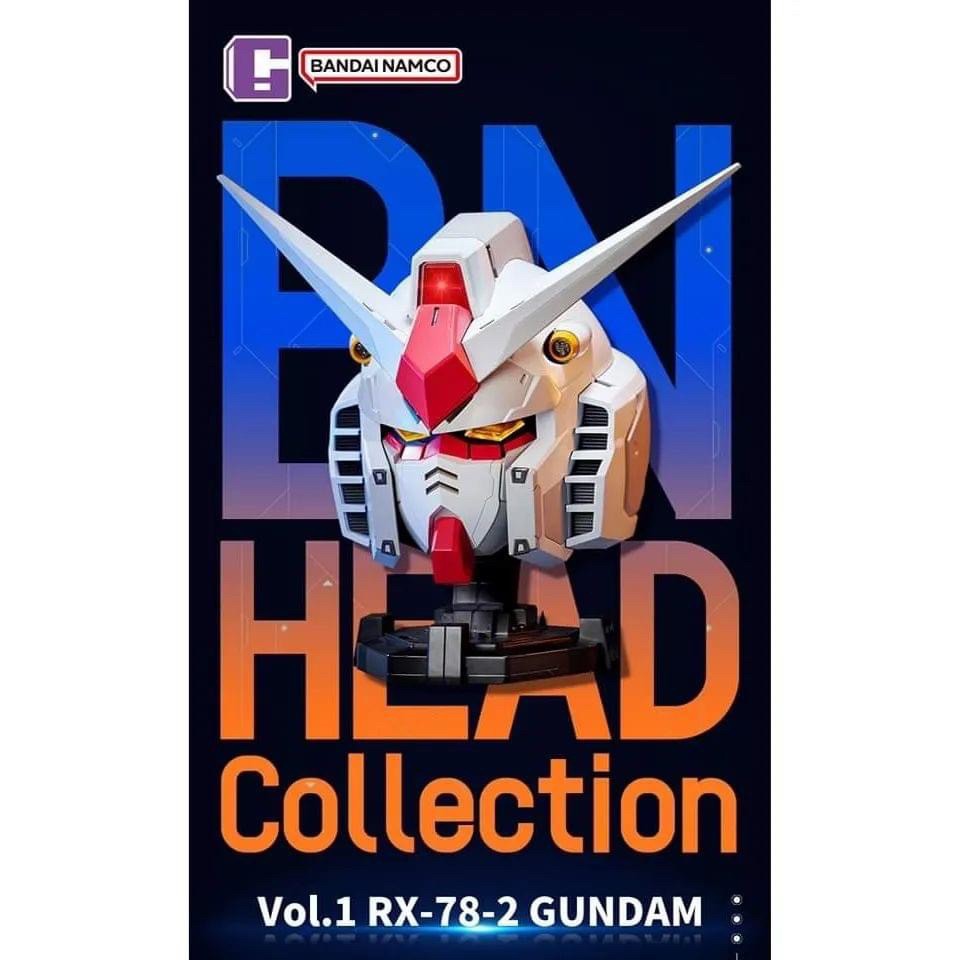 PRE-ORDER : Bandai China Exclusive: BN Head Collection Vol. 1 RX-78-2 Gundam