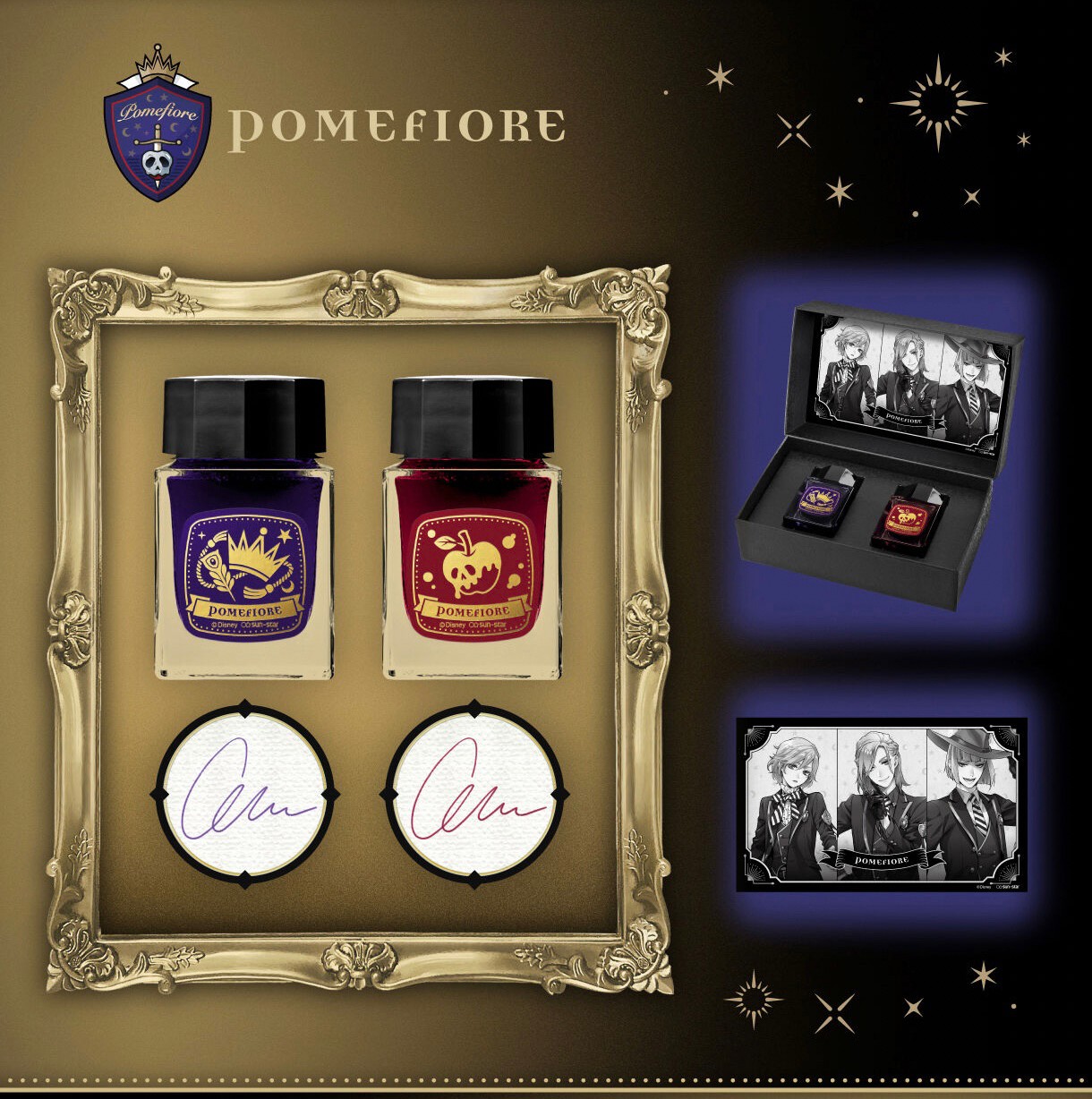 PRE-ORDER : Disney Twisted Wonderland Ink Set (7 types in total)