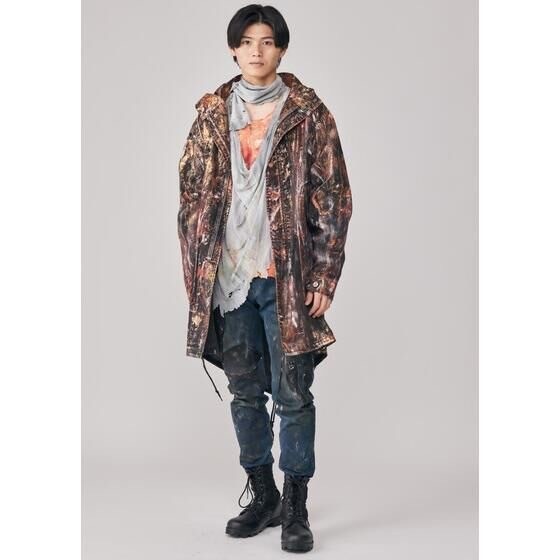 PRE-ORDER : Kamen Rider Gotchard x h.NAOTO Gotchard Daybreak Grunge Style Mod Coat