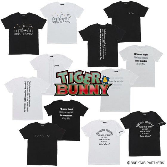PRE-ORDER : TIGER & BUNNY Logo T-shirt 2020