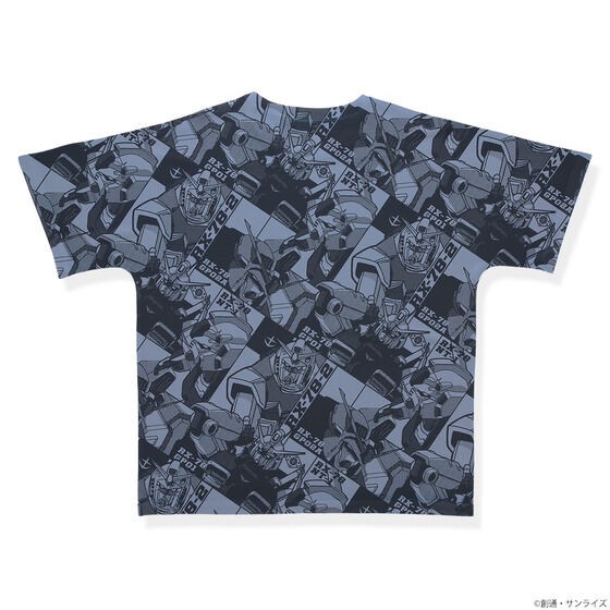 PRE-ORDER : Gundam Series Day 78 Item Full Panel T-shirt