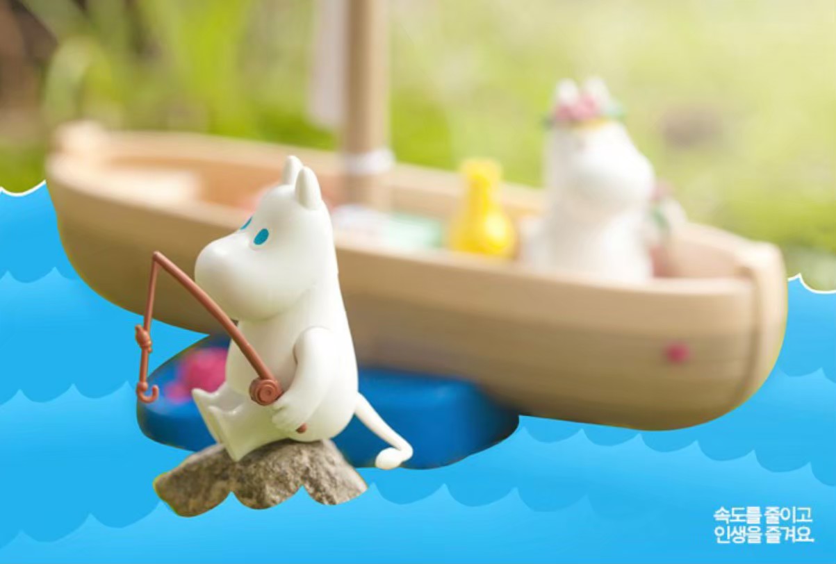 ฟิกเกอร์ Moomin Collection Vol.1-5 by Academy Hobby Model Kits