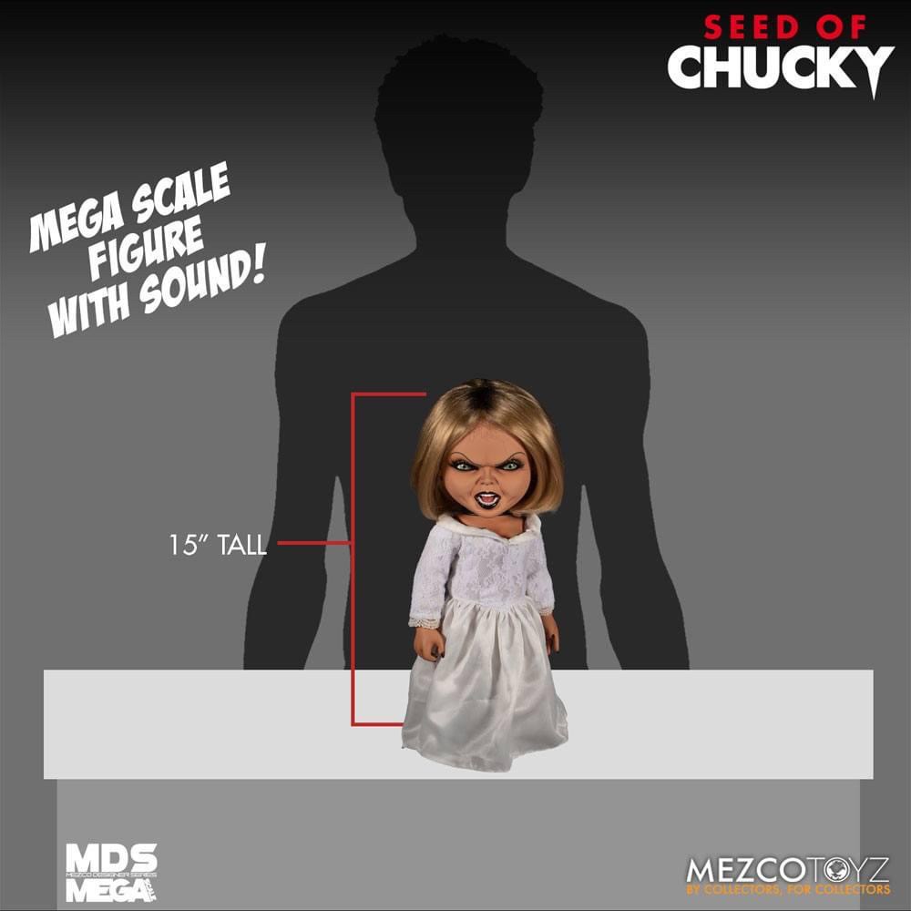 Pre-order : MDS MEGA SCALE Child’s Play Seed of Chucky: Talking Tiffany (Re-issue) by Mezco Toyz
