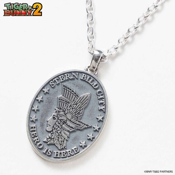 PRE-ORDER : X-girl × TIGER & BUNNY 2 STERN BILD SILVER NECKLACE