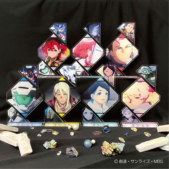 PRE-ORDER : Mobile Suit Gundam The Witch from Mercury Famous Scene Acrylic Stand