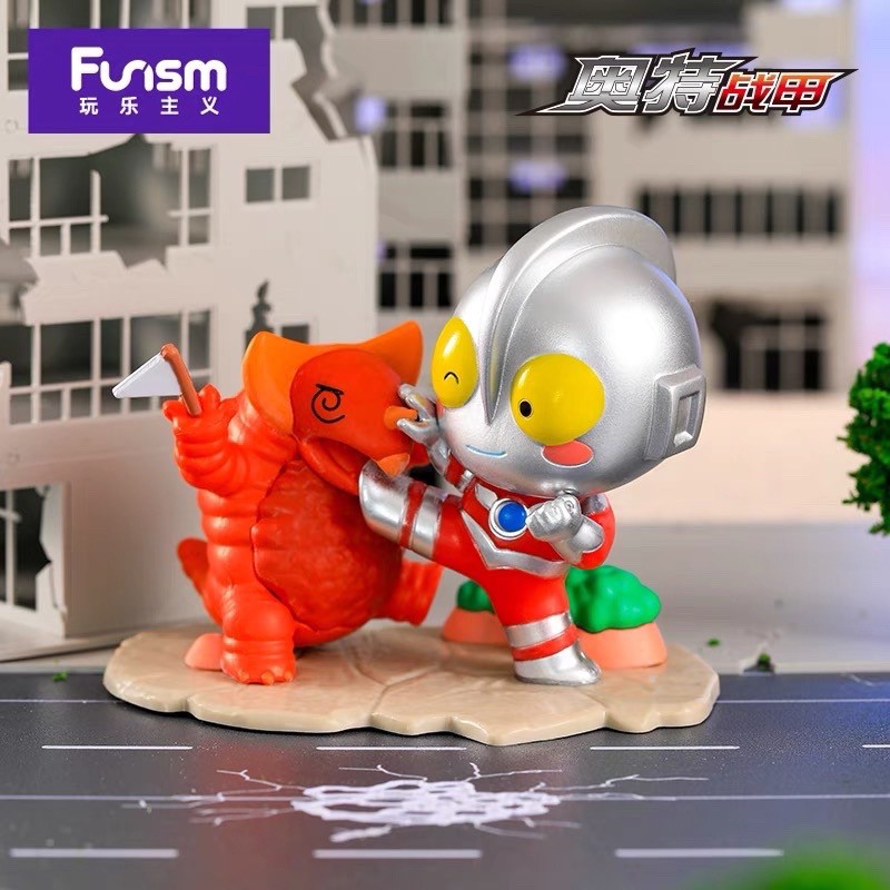 Ultraman - Ultra Battle Armor Q Version Terman Scene by Jin Jiang Toys (Set of 6+2secret)