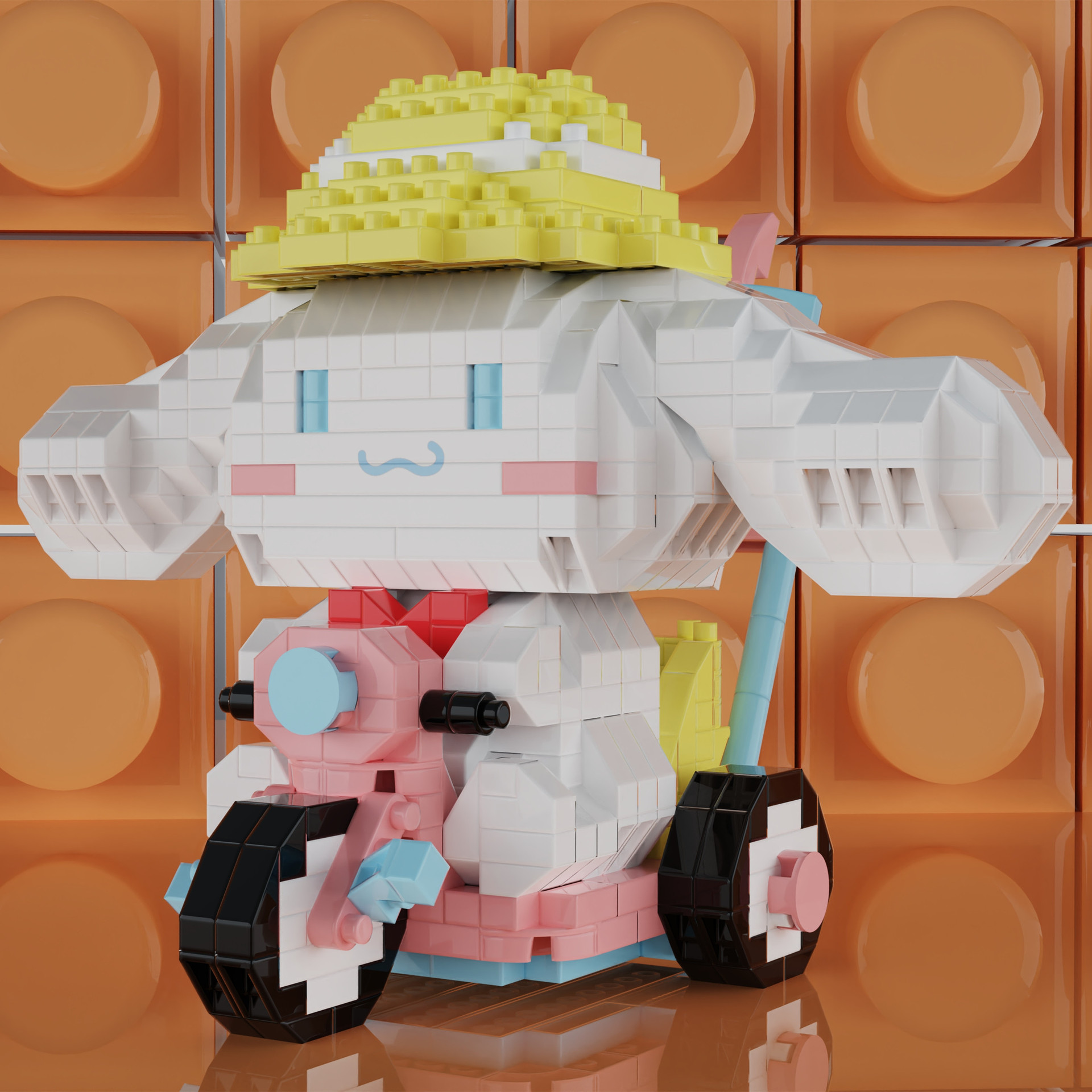 Gejia 6056 Riding Cinnamoroll