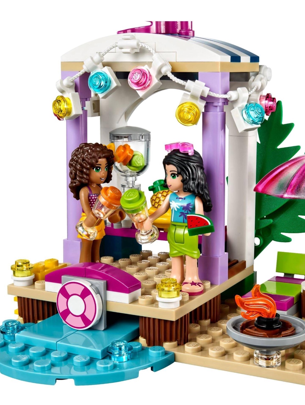 Lele 37039 Friends Andrea’s Speedboat Transporter 330pcs