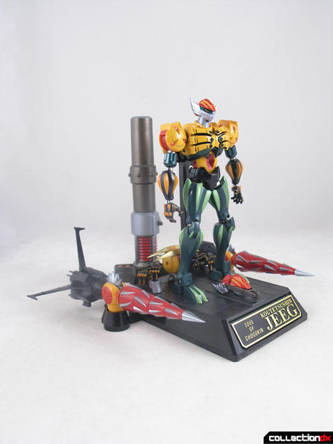 Soul Of Chogokin GX-42 Kotetsushin Jeeg by Bandai (แกะเช็ค lot.jp)