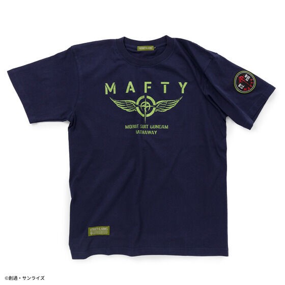 PRE-ORDER : STRICT-G.ARMS "Mobile Suit Gundam: Hathaway's Flash" T-shirt with Patch