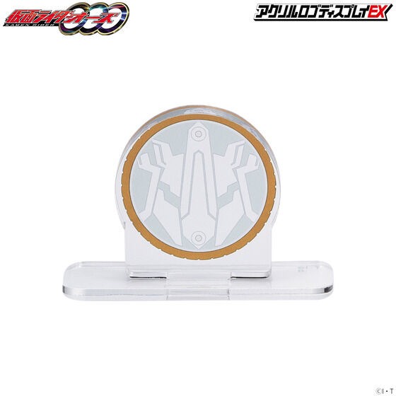 PRE-ORDER : Acrylic Logo Display EX Kamen Rider OOO Sagozo Combo Core Medal