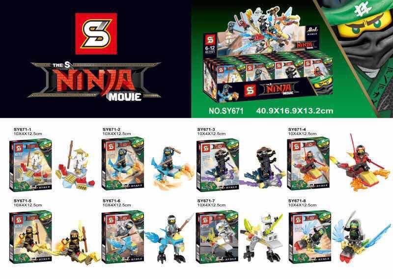 SY 671 1-8 Ninjago