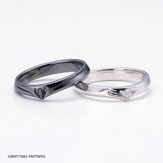 PRE-ORDER : TIGER & BUNNY 2 x THE KISS Silver Ring (12 types in total)