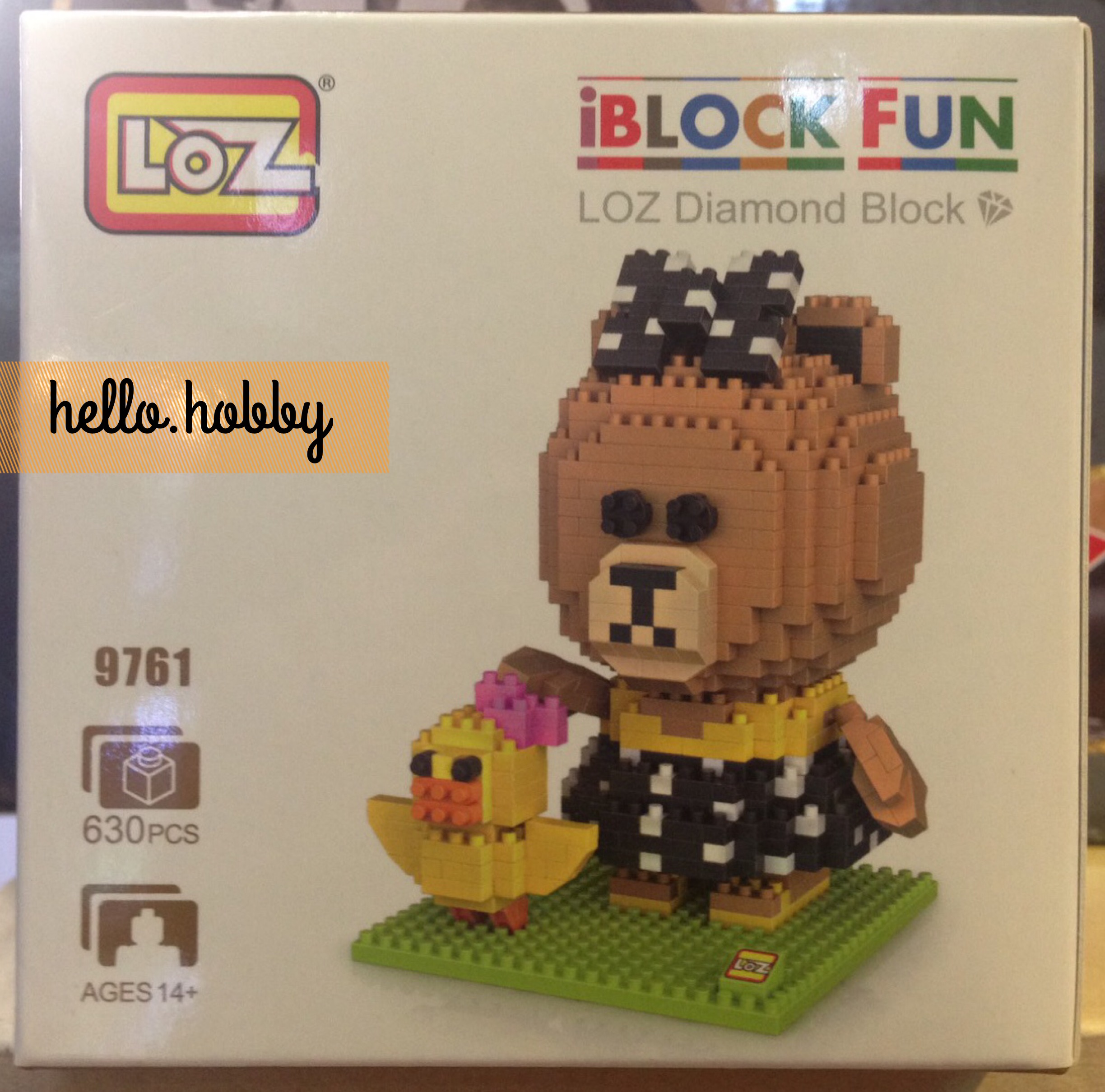 LOZ 9761 Line Town Choco&Sally 630pcs