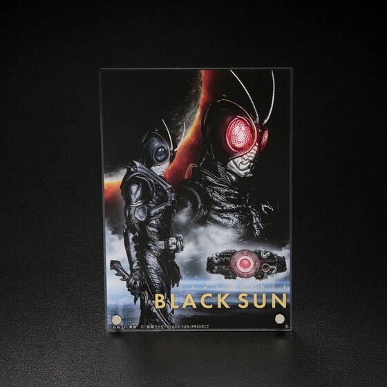PRE-ORDER : Kamen Rider BLACK SUN Acrylic Board with Foil 2 Types in total