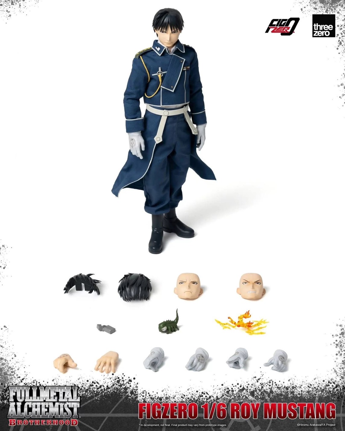 Pre-order : Fullmetal Alchemist Brotherhood Figzero Roy Mustang by Threezero