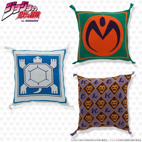 PRE-ORDER : JoJo’s Bizarre Adventure: Diamond is Unbreakable Jacquard Cushion Cover