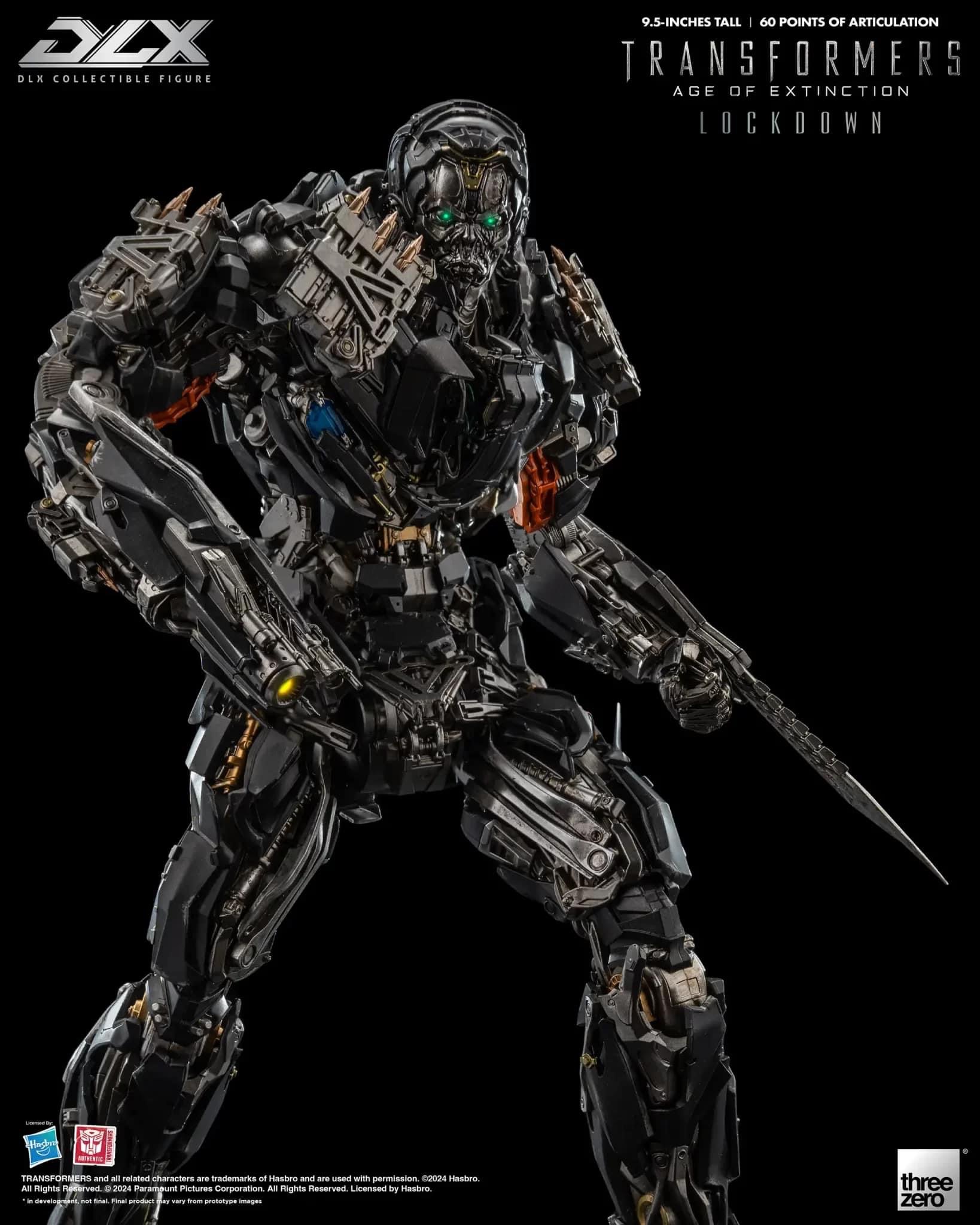 Pre-order : Transformers: Age of Extinction DLX Lockdown by ThreeZero