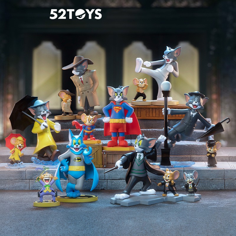 Tom & Jerry x Warner Bros. 100th Anniversary Series by 52Toys