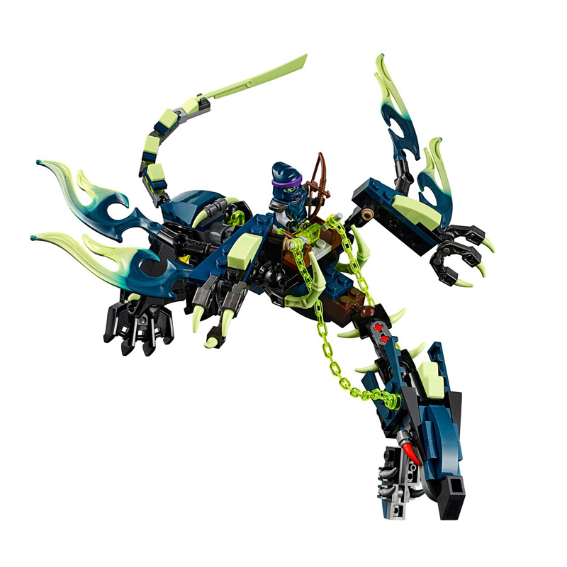 Queen 89008 Ninjago Final Flight of Destiny's Bounty 1325pcs
