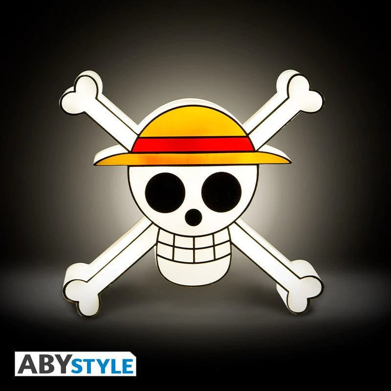 One Piece Straw Hat Pirates Skull Lamp