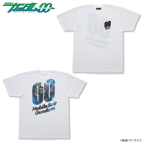 PRE-ORDER : Mobile Suit Gundam 00 00 Design / Flower Motif Series T-shirt