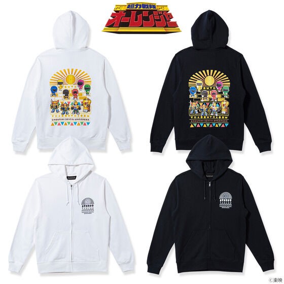 PRE-ORDER : Chouriki Sentai Ohranger Deformed Hoodie