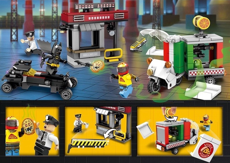 SY 878 Batman Scarecrow Special Delivery 300pcs