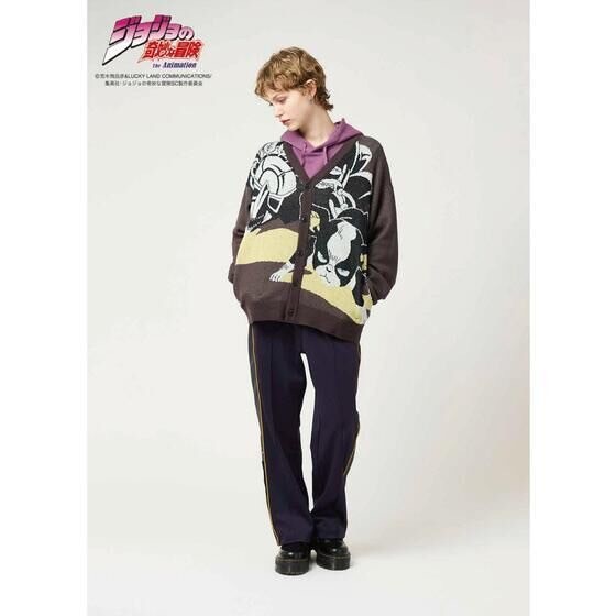 PRE-ORDER : "JoJo's Bizarre Adventure: Stardust Crusaders" Graniph Cardigan