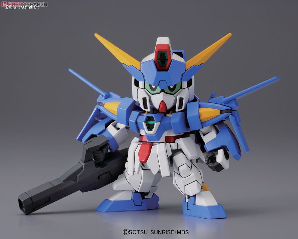 SD BB372 Gundam AGE-3 (Normal, Fortress ,Orbital) by Bandai