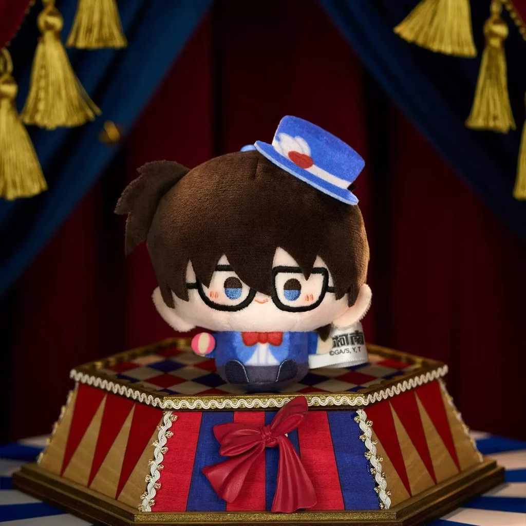 ตุ๊กตาพวงกุญแจ MINIDOLL - Detective Conan - Magic Stage Series - Round Keychain Plush Toy by SCLA
