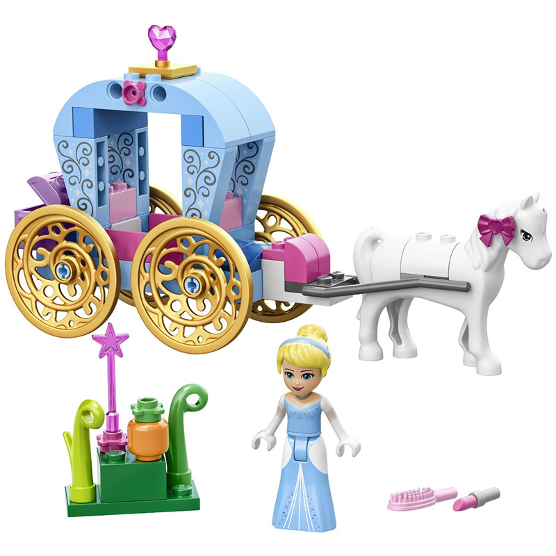 SY845 Princess Cinderella Carriage and Mini Castle 240pcs