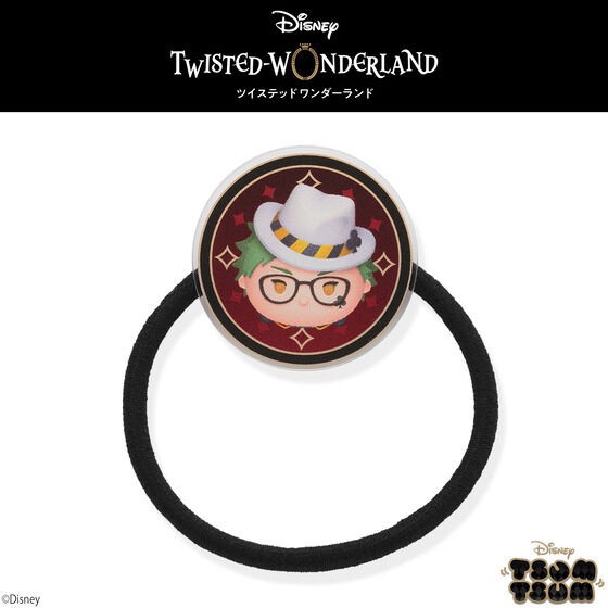 PRE-ORDER : Disney Twisted Wonderland Tsum Tsum Acrylic Hair Tie