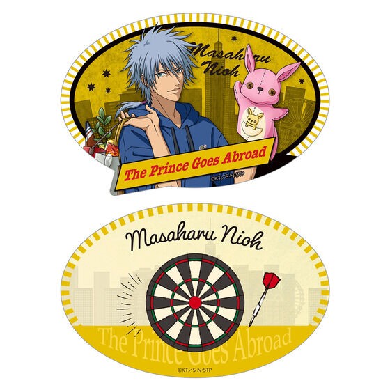 PRE-ORDER : New Prince of Tennis The Prince Goes Abroad Luggage Sticker Set