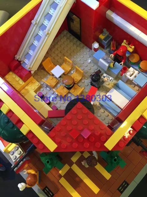 Sembo Block SD6901 McDonald Restaurant 4 in 1 (with LED) 1729pcs