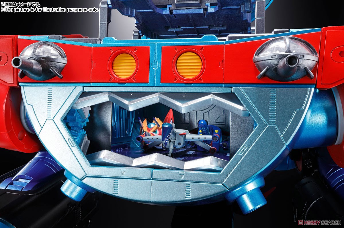 Soul of Chogokin - GX-100 Gaiking & Daiku Maryu (with Initial Release Bonus Item) by Bandai (มีกล่องน้ำตาล)