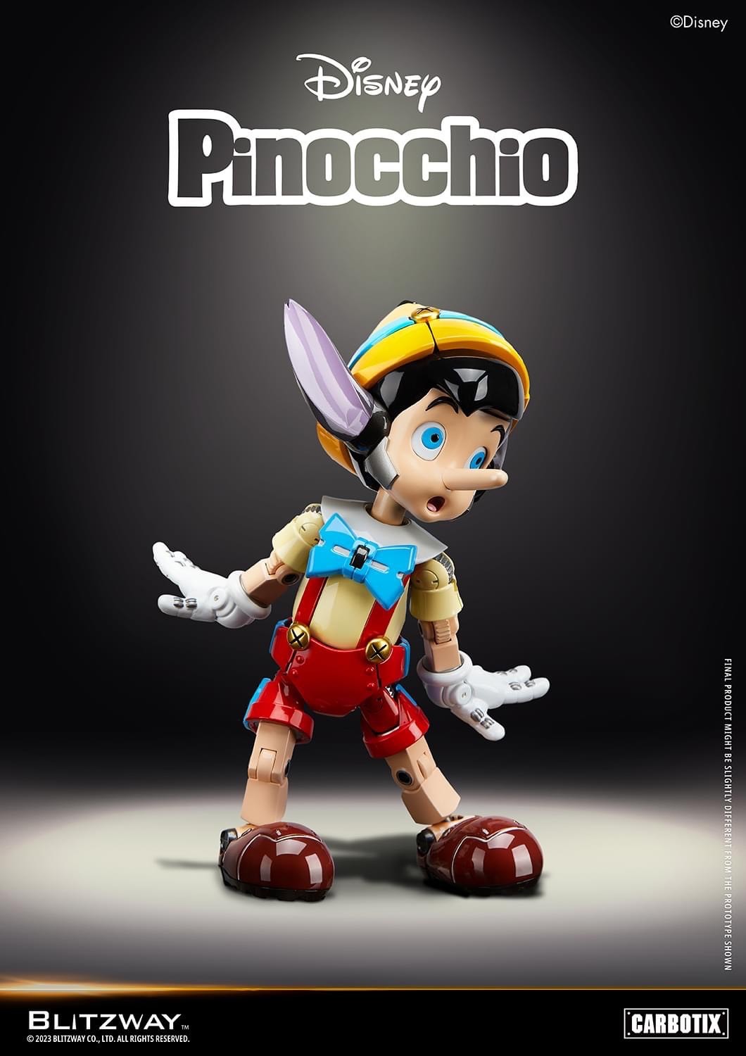 CARBOTIX - Disney Characters Series - Pinocchio by Blitzway x 5Pro Studio