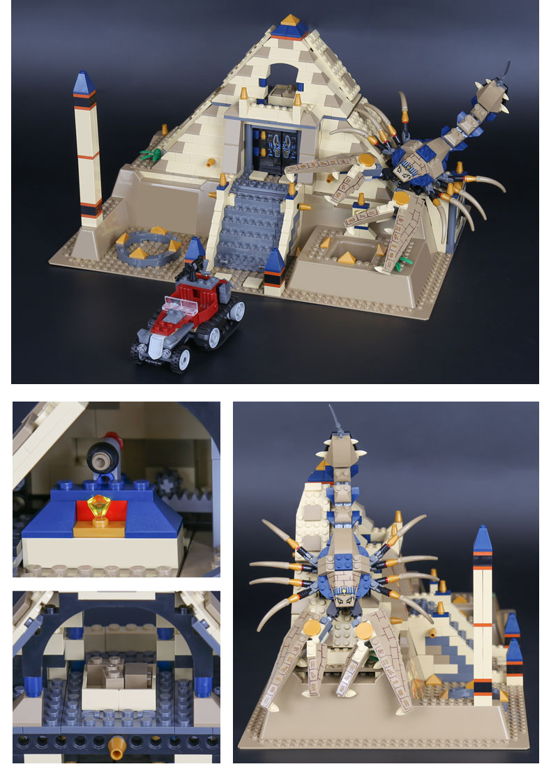 Lepin 31001 Pharaoh’s Quest - Scorpion Pyramid 822pcs