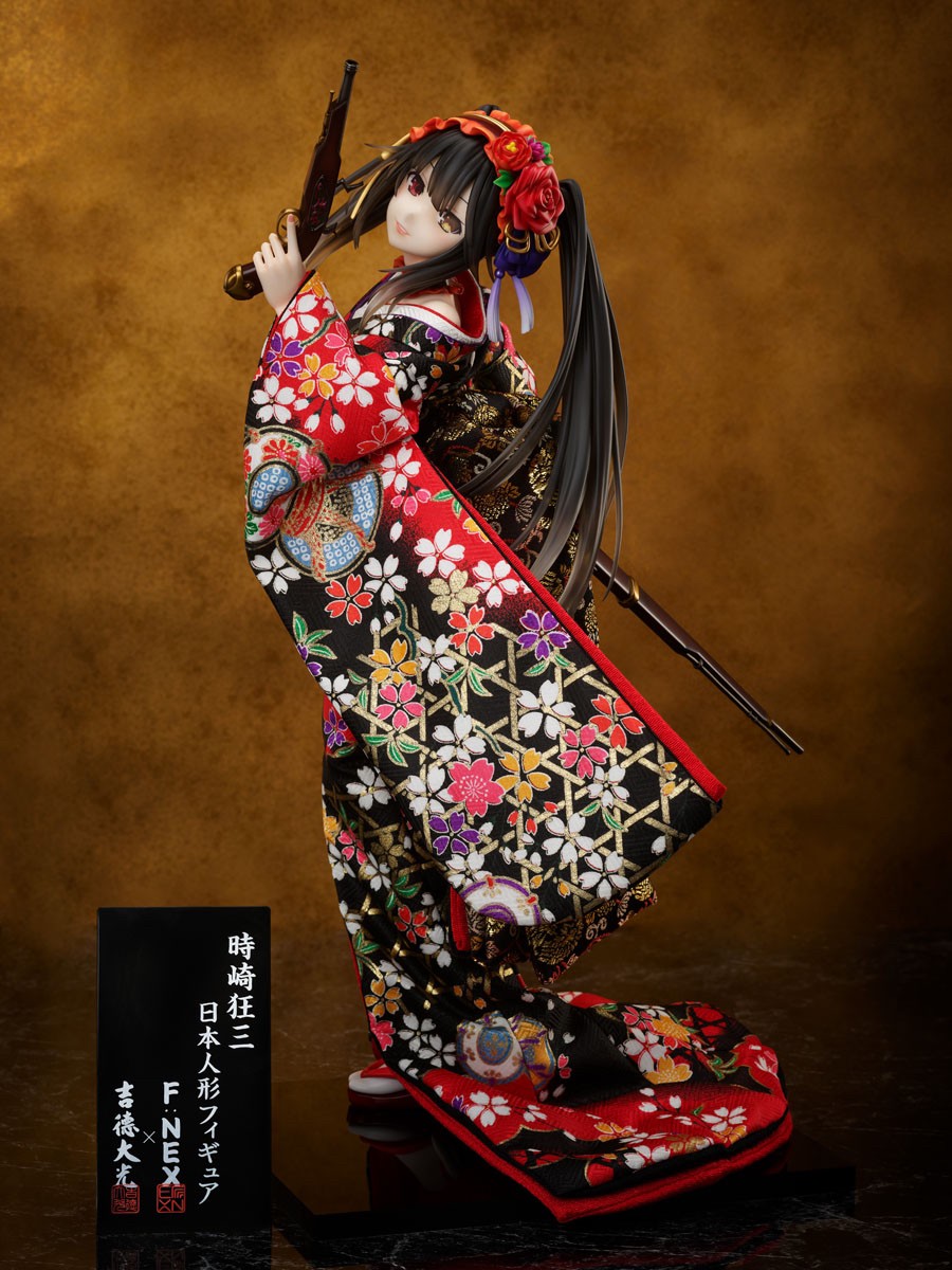 Pre-order : Yoshitoku x F:NEX Date A Live IV Kurumi Tokisaki -Japanese Doll- 1/4 Scale Figure by FURYU Corporation