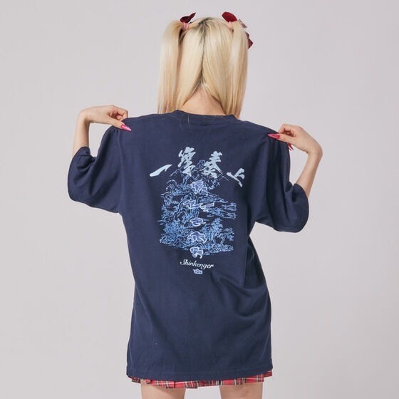 PRE-ORDER : Samurai Sentai Shinkenger / Choudenshi Bioman x AIKA ELECTRONICS T-shirt